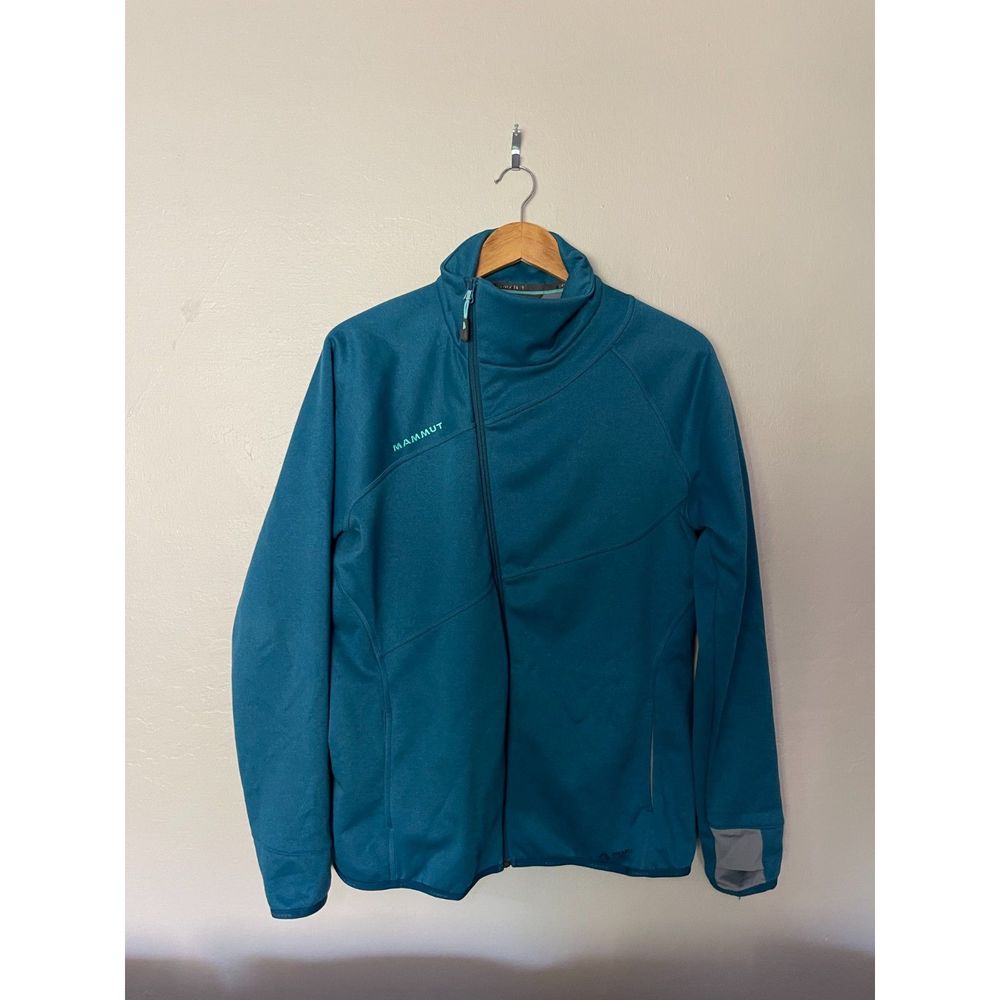 Mammut Bora Fleece Assymetrical Jacket, Blue (XL)